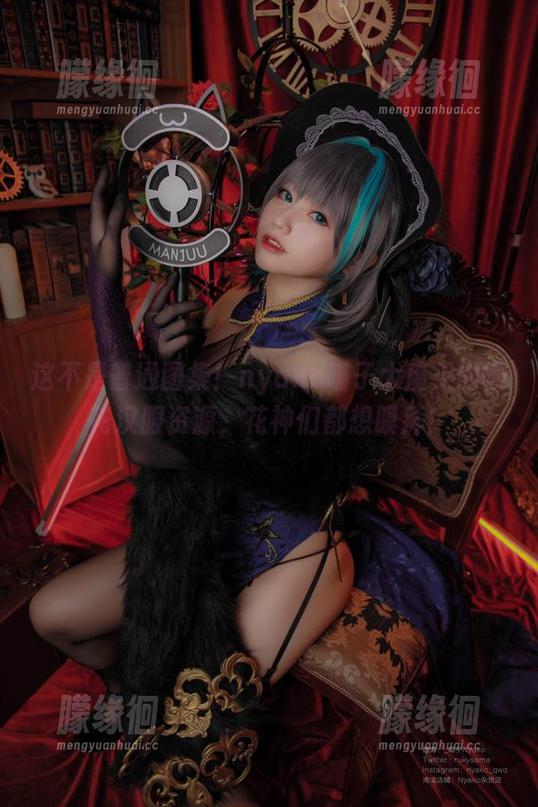nyako喵子大魔王 这不是普通图集!nyako喵子大魔王的樱花汉服资源,花神们都想膜拜!
