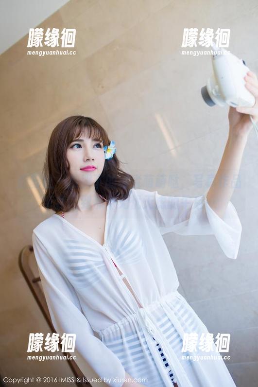 爱蜜社 - 校服下的淼淼萌萌哒，写真作品带我回到那个无忧无虑的午后…